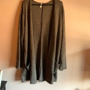 Brown cardigan